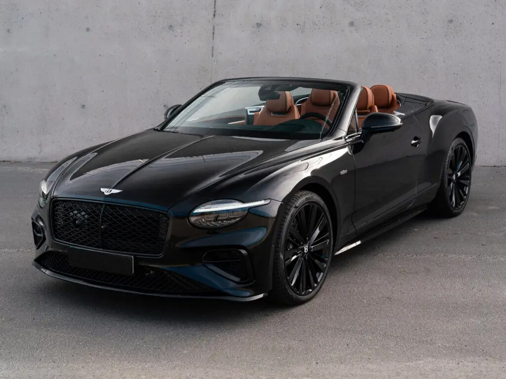 Bentley GTC 2025 Black Front 3
