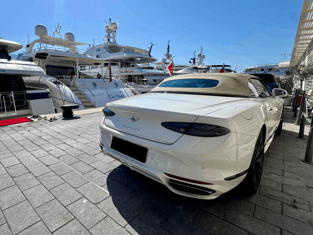 Bentley GTC Monaco Marina Rear