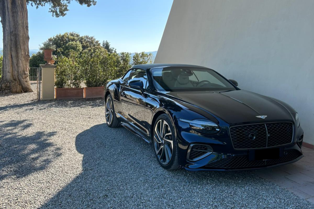 Bentley GTC Speed Blue Florence