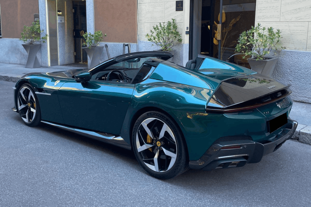 Ferrari 12Cilindri Spider Green Rear 4