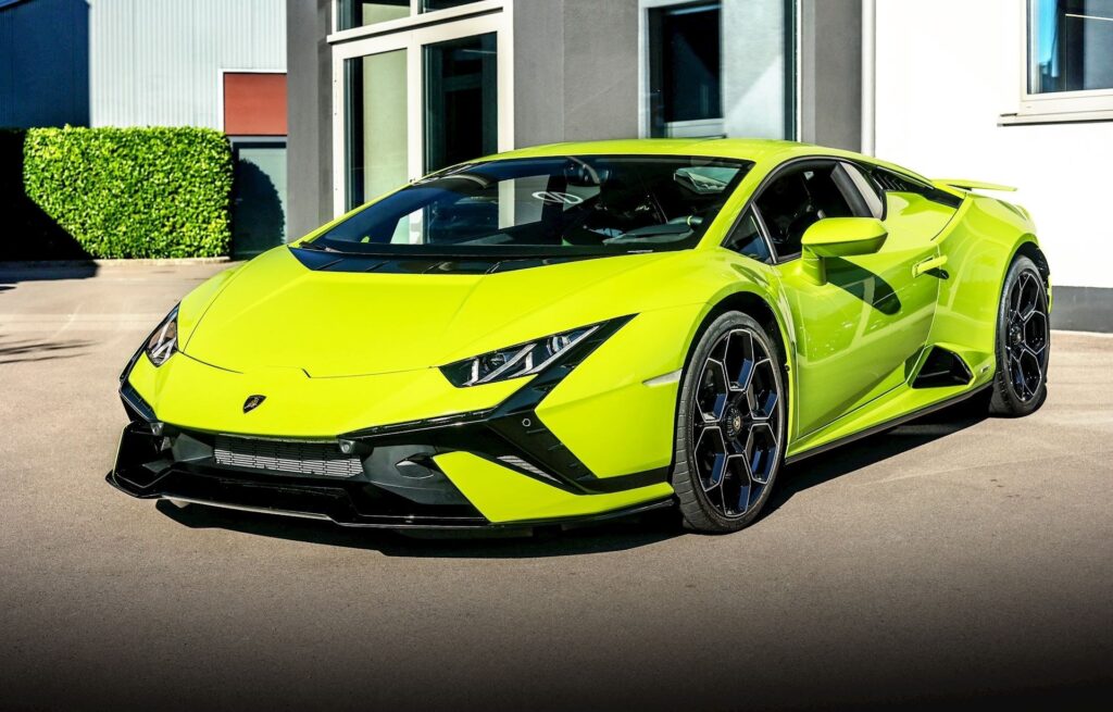 Lamborghini Huracan Tecnica Green Front